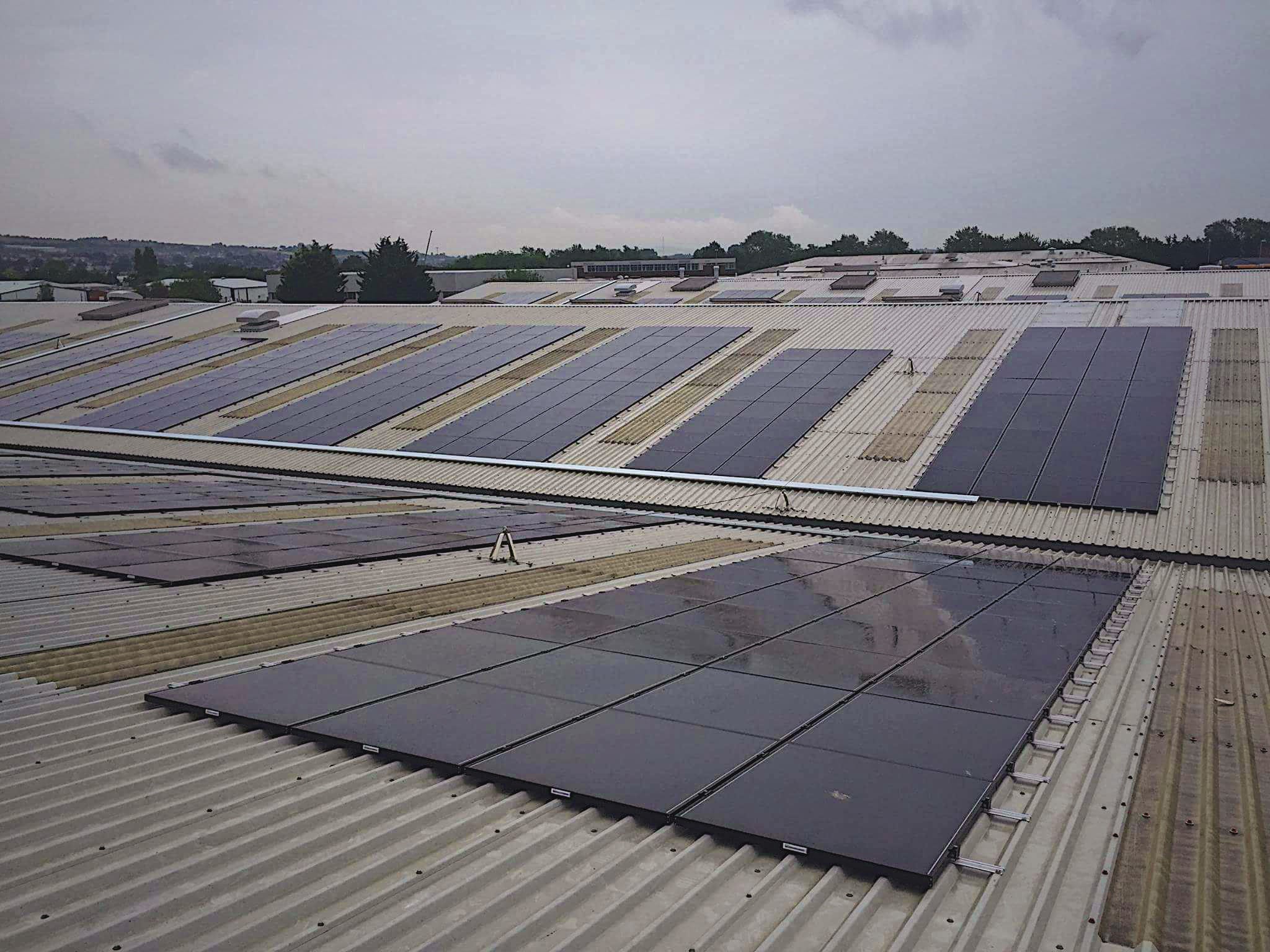 Kw Commercial Solar Installation Hampshire Energy Creation